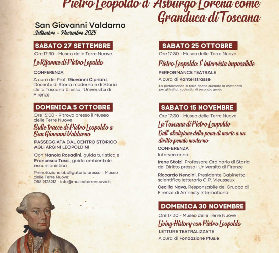 CELEBRAZIONI 260 ANNI DALL'INSEDIAMENTO DI PIETROLEOPOLDO D'ASBURGO LORENA...1) (1)